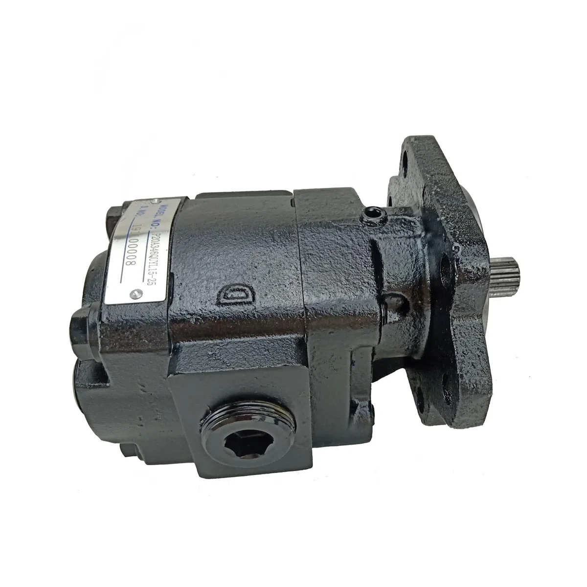 mini pompa obiegowa Pompy serii Parker P do wózków widłowych P20 P51 P315 P50 P330 P350 Pompa hydrauliczna zębata Elektryczna pompa hydrauliczna