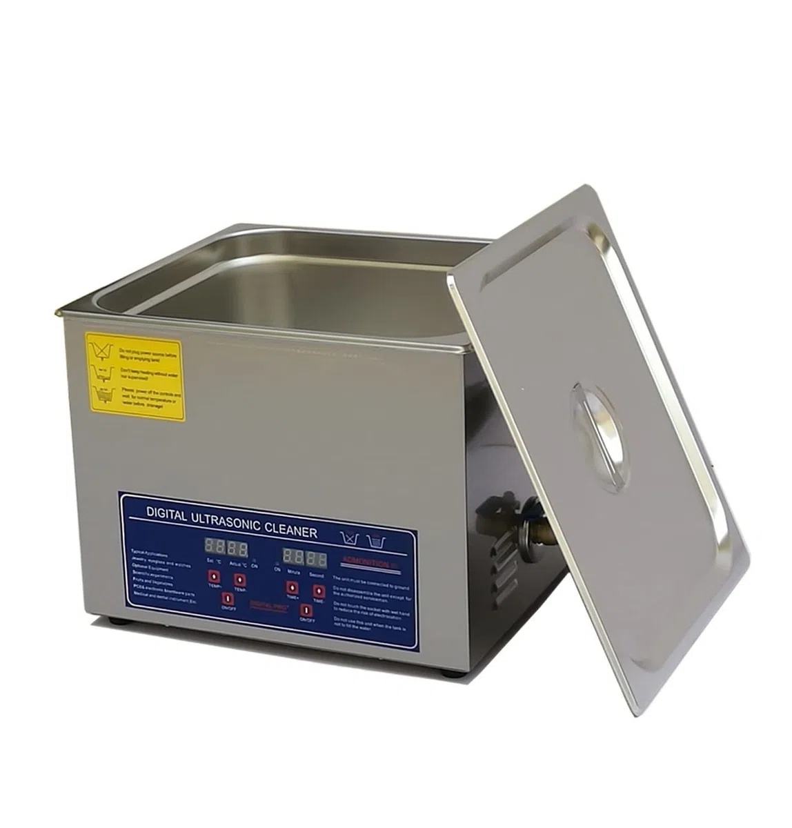 Urządzenie do czyszczenia ultradźwiękowego 360w PS-60A 40KHz Cyfrowa myjka ultradźwiękowa Stal nierdzewna 15L z bezpłatnym koszem