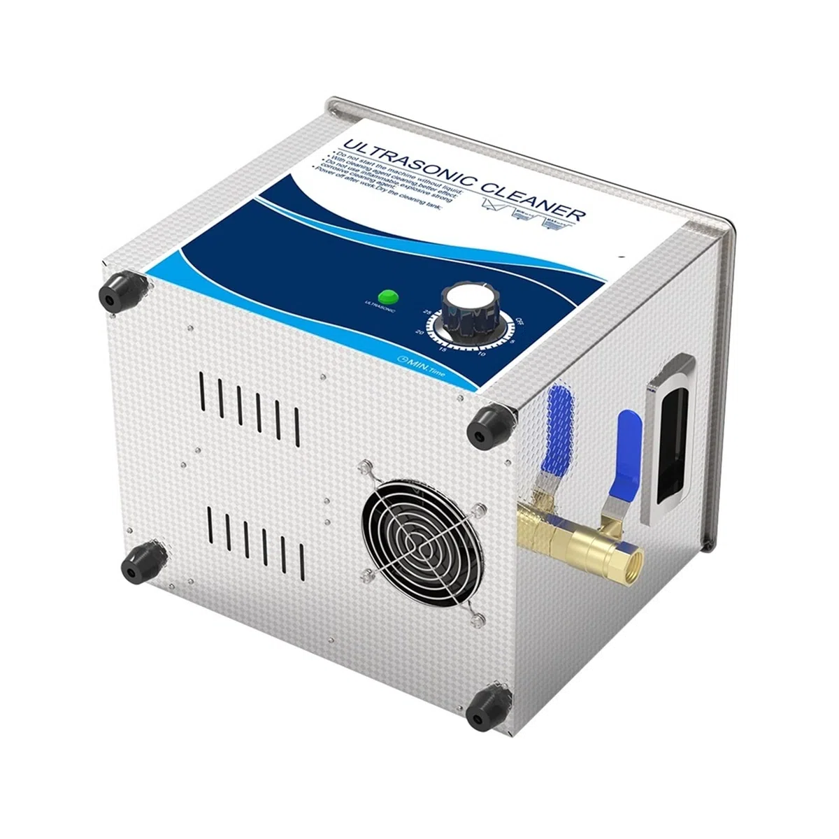 Urządzenie do czyszczenia ultradźwiękowego 36 0W 10L Ultradźwiękowa czyszczenie pistoletu ze stali nierdzewnej z pralką ultradźwiękową licznika do kulek skorupy metalowe części sprzętowe(240W)