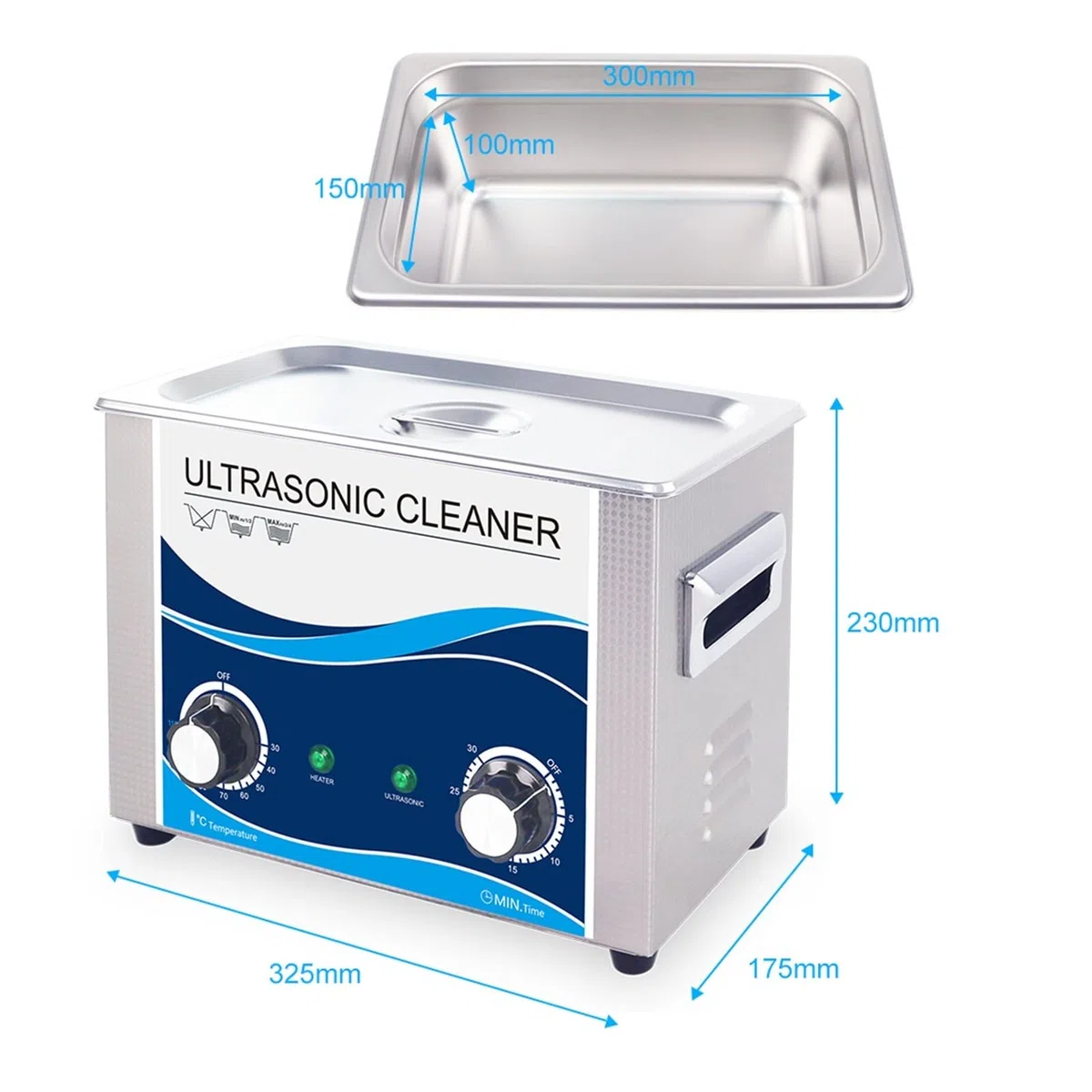 Urządzenie do czyszczenia ultradźwiękowego Electric Ultrasonic Cleaner 4. 5L 180W Wysokiej jakości przetwornik komercyjny maszyna do prania śruba śrubowa gwoździowa narzędzia czyszczenia