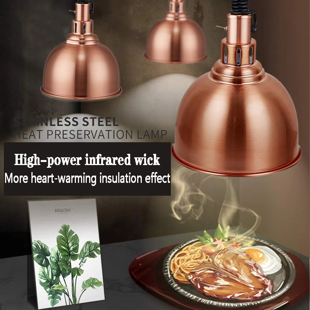 Lampa Do Podgrzewania Żywności, Nowa Komercyjna Lampa Grzewcza Do Restauracji Hotelowej I Bufetu, Lampa Grzewcza Do Kuchni Domowej, Dekoracja Z Regulacją Wysokości