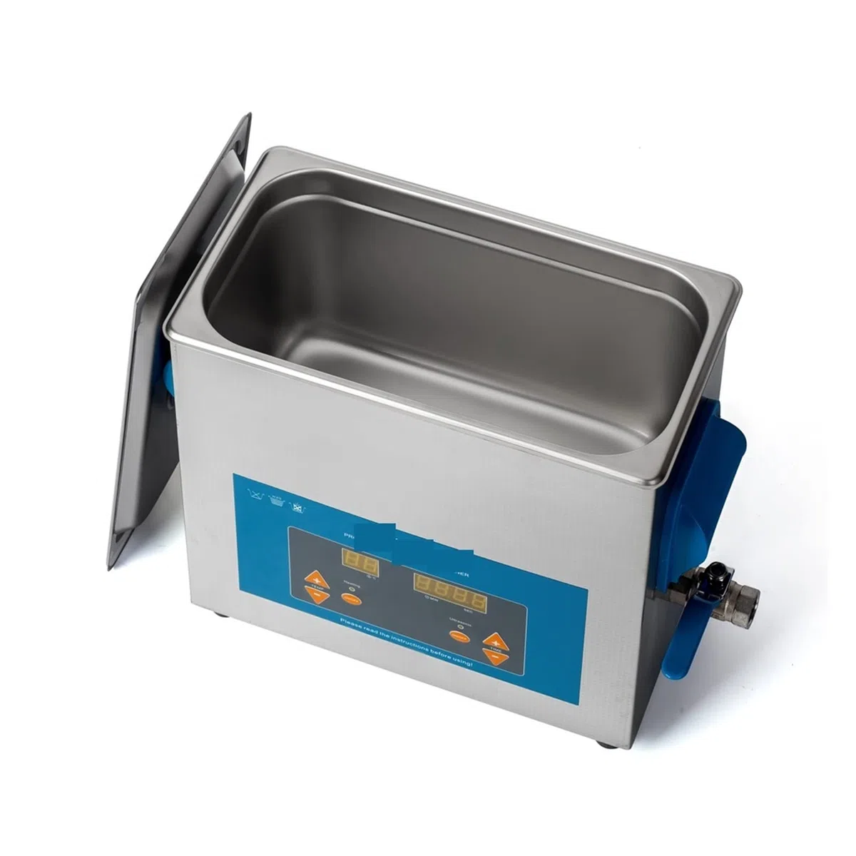 Urządzenie do czyszczenia ultradźwiękowego Myjka ultradźwiękowa 6L 150W Z wyświetlaczem cyfrowym Kosz grzewczy Kąpiel(VGT-1860QT)