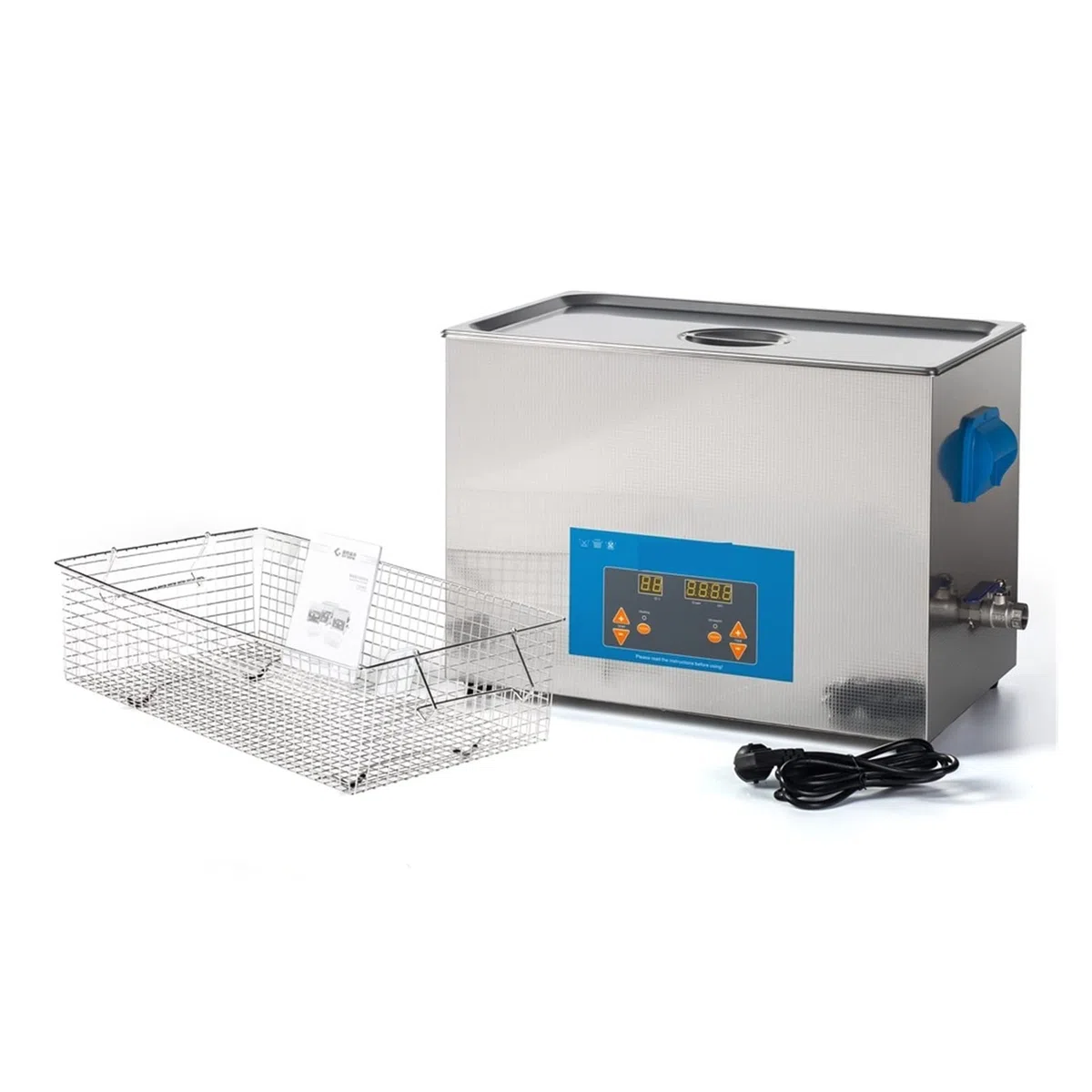 Urządzenie do czyszczenia ultradźwiękowego Ultradźwiękowy czyszczenie 2 7L 500 W. Z cyfrowym koszą grzewczą łaźnią ultradźwiękową